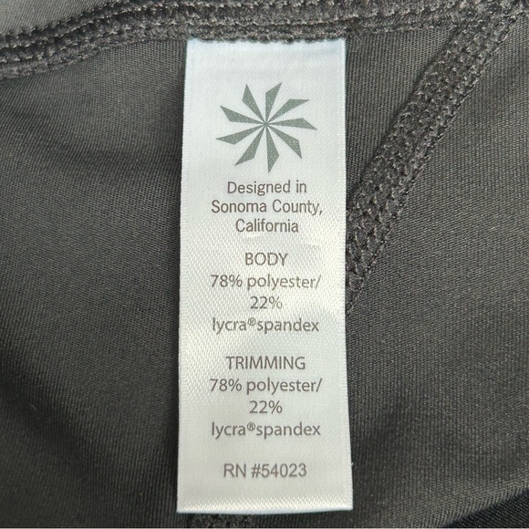 Athleta Asym Mesh Sonar Honeycomb Print Leggings - Size S - Picture 10 of 12